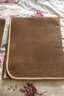 麥?zhǔn)嫣貨鱿奶?025新款艾草驅(qū)蚊席冰絲藤席夏季草席學(xué)生宿舍單雙人涼墊 升級(jí)艾草驅(qū)蚊古藤席-餅干花刺繡A 90cm*195cm 曬單實(shí)拍圖