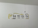 茂語公司企業(yè)文化辦公會議室墻面裝飾背景墻激勵志標語文字3d立體貼紙形象墻定制 0042橫版-整套態(tài)度細節(jié)（金鏡+黑色） 中號（寬2.0米 高0.59米） 曬單實拍圖