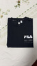 FILA 斐樂(lè)官方男子針織短袖衫2025夏季新款健身運(yùn)動(dòng)基礎(chǔ)防曬功能T恤 深黑-BK L 175/96A/L 曬單實(shí)拍圖