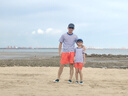 G. DUCKKIDS小黃鴨兒童裝男童夏季短褲褲子2025新款中褲夏裝中大童薄款夏款工 橘色 150 cm 曬單實(shí)拍圖