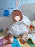 G.DUCKKIDS小黃鴨周歲禮服女寶寶連衣裙抓周嬰兒裙子兒童公主裙女孩生日禮物 半袖蛋糕裙 80 尺碼6-12月【75-85cm】 曬單實拍圖