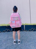 【2546人收藏】美樂(lè )蒂庫洛咪小學(xué)生書(shū)包女1-6年級百搭超輕護脊減 F美洛蒂粉色小號 書(shū)包+娃娃+卡片+徽章 曬單實(shí)拍圖