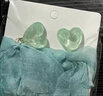 夢可飾羅馬假日仙氣花朵耳環(huán)女2025新款夸張度假耳飾甜美耳釘女生禮物 925銀針-薄荷曼波花瓣耳釘(一對 曬單實拍圖