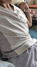 半度閑女童速干短袖t恤夏季薄款洋氣25新款兒童夏裝吸濕潮T 櫻花粉  140 曬單實(shí)拍圖