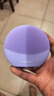 斐珞爾（FOREO）露娜潔面儀LUNA mini3凈透潔面儀平衡油脂洗臉儀電動清潔毛孔洗臉神器 紫色 曬單實拍圖