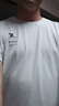 特步短袖t恤衫男夏裝新款跑步速干衣訓練服戶(hù)外半袖運動(dòng)上衣 云峰灰 XL 曬單實(shí)拍圖