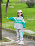 奧特曼童裝女童春秋套裝兒童衣服洋氣中大童連帽開衫衛(wèi)衣休閑兩件套潮 粉色 110 建議100-110cm4-5歲 曬單實(shí)拍圖