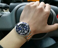 浪琴（LONGINES）瑞士手表 康卡斯?jié)撍盗?機(jī)械鋼帶男表七夕禮物 41mm石英黑盤L37404566 石英 曬單實(shí)拍圖