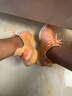 阿迪達(dá)斯yeezy350全透火山橙椰子夏日透氣男女休閑鞋GW2870  45 曬單實(shí)拍圖