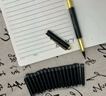 玖柒文房金色抄經(jīng)筆練字抄經(jīng)專(zhuān)用小楷書(shū)法練字專(zhuān)用秀麗筆臨摹雙頭筆多功能婚書(shū)手寫(xiě)描金筆5支裝 曬單實(shí)拍圖