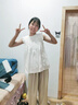 小豬彼特女童夏裝套裝2025新款夏季洋氣穿搭夏款大童兒童衣服女孩時(shí)髦童裝 9992白色+15106卡其色【套裝】 170 cm 曬單實(shí)拍圖