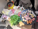 RASW【德國】電烤盤家用烤肉鍋烤肉盤無煙麥飯石圓形2-8人不粘多功能大功率烤鍋燒烤煎肉電燒烤爐 40CM 麥飯石電烤盤 1層 曬單實拍圖