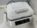摩飛電器（Morphyrichards）多功能早餐機(jī)電餅鐺雙面加熱家用三明治機(jī)大火力煎烤機(jī)烙餅機(jī)懸浮加深可拆洗上下盤 MR8601 椰奶白【5檔火力丨30mm烤盤丨1800w】 曬單實(shí)拍圖