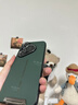 皮殼士適用華為Pura80Pro手機殼鏡頭全包防摔高端皮質pura80時尚簡約商務帶隱形拉桿支架親膚男女款外殼 綠色+隱藏拉桿支架 Pura80Pro 曬單實拍圖