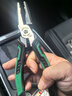 LAOA老A老虎鉗電工專(zhuān)用鋼絲鉗家用套裝工具大全尖嘴鉗斜嘴鉗 LA323508波浪柄偏心鋼絲鉗8英寸 曬單實(shí)拍圖
