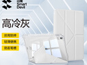 閃魔適用ipad air7/6保護(hù)套11英寸M3芯片2025/24款ipad air7保護(hù)殼蘋(píng)果透明亞克力灰色 曬單實(shí)拍圖