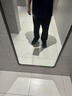名創(chuàng)優(yōu)品（MINISO）涼感冰絲褲子男夏季新款舒適透氣顯高顯瘦直筒休閑褲 黑 2XL 曬單實拍圖