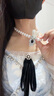 YVMIN尤目 樂(lè)園系列 寶石毛絨兔子項(xiàng)鏈女甜美吊墜生日紀(jì)念日禮物 大號(hào)一條 曬單實(shí)拍圖