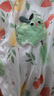 歡喜小熊 嬰幼兒短袖蝴蝶衣寶寶夏季連體衣哈衣初生和尚服衣服夏裝爬爬服 水果綠 90cm (建議18-24月身高80-90cm) 曬單實拍圖