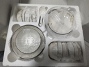 京東京造 碗盤餐具整套 碗具碟子套裝喬遷之喜陶瓷禮盒 金枝玉葉78頭 曬單實(shí)拍圖