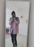 十竹圍巾女士秋冬新款時尚保暖三角披肩外搭高檔針織圍脖輕奢生日禮物 雅致灰【時尚百搭】 曬單實拍圖