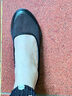 斯凱奇（Skechers）女鞋夏季時(shí)尚透氣淺口單鞋復(fù)古鞋子女低幫一腳蹬平底通勤鞋104199 全黑色/BBK 38.5 曬單實(shí)拍圖