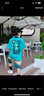 G.DUCKKIDS童裝男童短袖t恤夏裝2025新款兒童上衣男孩中大童棉夏款夏季潮t 綠色 170 cm(170cm) 曬單實拍圖