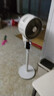 創(chuàng)維【全屋驅(qū)蚊】空氣循環(huán)扇家用電風(fēng)扇落地扇2025新款大風(fēng)量語音遙控輕音節(jié)能臥室小風(fēng)扇Q522 白咖色 曬單實(shí)拍圖