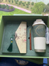 木雷畢業(yè)禮物國潮筆記本定制保溫杯伴手禮盒套裝本子充電寶鈴蘭咖啡杯刻字印logo公司紀念學校文創(chuàng)禮品 抹茶綠【三折本+檀木筆+鈴蘭杯+晴雨傘】 曬單實拍圖