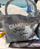 Champion美國冠軍2025新款斜挎包男女 潮流休閑時(shí)尚布丁包單肩包25SSP43 曬單實(shí)拍圖