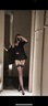 綾天生絲滑綾lingerie「惹」3D一體蕾絲吊帶四面鏤空連身性感誘惑絲襪女 惹-Black黑色 1雙 3D-M碼-帶腳型「155~173」 曬單實拍圖