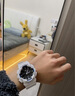 卡西歐（CASIO）男士手表G-SHOCK黑金雙顯學(xué)生防水運動黑武士電子石英日韓表禮物 潮酷白藍(lán) GA-100B-7A 曬單實拍圖
