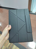 博翼適用iPad Pro保護(hù)套12.9英寸平板2018/20/21/22款3+Y折百變支架全包翻蓋磁吸搭扣防摔簡約純色外殼 黑色【3+y折百變折疊】 iPad Pro  12.9英寸【18-22年】 曬單實拍圖