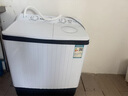 志高洗衣機(jī)半自動(dòng)雙桶雙缸家用大容量15-20公斤波輪洗衣機(jī)洗衣機(jī)強(qiáng)力脫水速效甩干洗脫一體以舊換新 11.5公斤|洗7.5kg+脫4kg【質(zhì)保三年】 曬單實(shí)拍圖