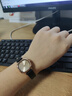 聚利時(shí)（Julius）手表女小眾輕奢ins風(fēng)復古小方表石英學(xué)生女士手表知性黑JA-1296B 曬單實(shí)拍圖