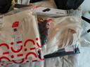 名創(chuàng)優(yōu)品（MINISO）重磅長袖t恤男春秋季質(zhì)感華夫格青少年休閑潮流打底衫 淺米 L 曬單實拍圖