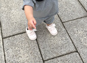 江博士學(xué)步鞋步前鞋秋季女童可愛公主蝴蝶結(jié)寶寶鞋B13A3009粉紅21碼 曬單實拍圖