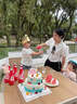 貞喜氣小個(gè)子穿搭套裝女夏季學(xué)院風(fēng)jk制服收腰短袖短款泡泡袖上衣短裙 領(lǐng)結(jié)+襯衫+百褶裙 M 建議85-100斤 曬單實(shí)拍圖