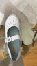 賓萊伊（BINLAIYI）護(hù)士鞋女夏季鏤空軟底透氣厚底增高氣墊單鞋小白鞋新款春季工作鞋 天使蘭/鏤空 寬松版型 38 曬單實(shí)拍圖