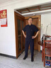 AEMAPE老年人衣服短袖襯衫寬松老年人2025夏季t恤爸爸裝大碼爺爺裝套裝 深灰色 XL （建議115-130斤） 曬單實(shí)拍圖
