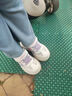 SNOOPY史努比童鞋兒童運(yùn)動(dòng)鞋夏季單網(wǎng)小白鞋男女童透氣板鞋0342粉色28 曬單實(shí)拍圖