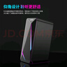 康佳KF30音響電腦音箱有線小音響便攜式筆記本電腦桌面家用臺式機小型重低音炮音箱【高音質(zhì)黑】 曬單實拍圖