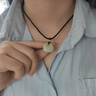 中國珠寶黃金和田玉胖福吊墜足金金珠項鏈紀念日生日禮物送女友老婆媽媽 曬單實拍圖