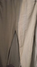 羅蒙（ROMON）亞麻闊腿褲夏季新款長褲女2025寬松棉麻女褲垂感高腰休閑直筒褲子 麻本色【麻料】/剩余5件+女裝十大品牌 L 【建議106-120斤】+女裝十大品牌 曬單實拍圖