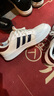 adidas BREAKNET休閑網(wǎng)球文化板鞋小白鞋男子阿迪達斯官方輕運動   白色/藏青藍/酒紅色   40 曬單實拍圖