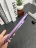 尊蒂 蘋果14promax手機殼金屬邊框iPhone14鋁合金卡扣邊框式防摔硬殼保護套無背板 新紫色【蘋果14】6.1寸 金屬邊款式 曬單實拍圖