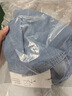 初申夏季短袖牛仔襯衫女時(shí)尚休閑氣質(zhì)V領(lǐng)顯瘦牛仔襯衣S143C1547 曬單實(shí)拍圖