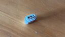 CASSDAN適用lighting耳機轉typec蘋(píng)果15promax16華為小米手機平板macbook筆記本電腦ipad有線(xiàn)耳機轉接器 蘋(píng)果耳機轉type-c公轉接頭-白色鋁合金款 曬單實(shí)拍圖