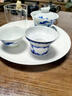 末都景德鎮(zhèn)玲瓏茶漏 手繪青花陶瓷茶葉過(guò)濾網(wǎng)泡茶器茶濾器架茶具配件 玲瓏?yán)p枝茶濾【兩件式】 曬單實(shí)拍圖