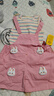 G.duck小黃鴨童裝女夏裝一周歲衣服女寶寶0-3歲嬰兒套裝5小童女孩兩件套 粉色 100 尺碼2~3歲【 90-100cm】 曬單實(shí)拍圖